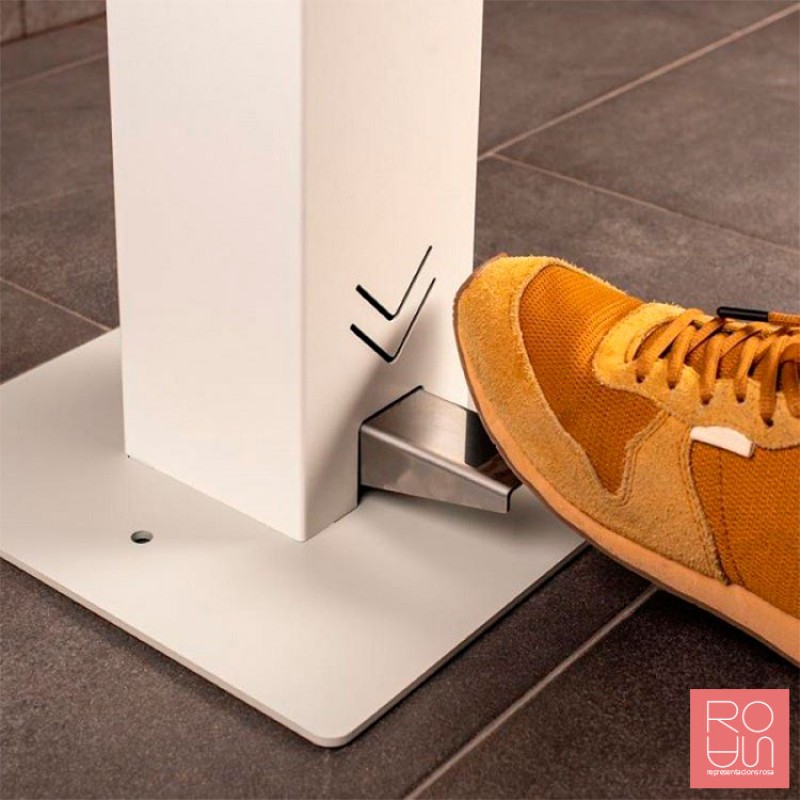 Dispensador amb pedal de gel hidroalcohòlic SUPER ECO 